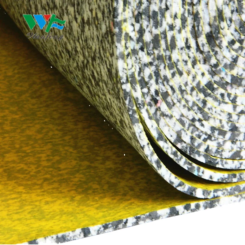 Modern Design High Quality Carpet Underlay with Moisture Barrier Insulation Underlayment