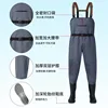 2025 model smoke gray-zippered pockets-double knee design