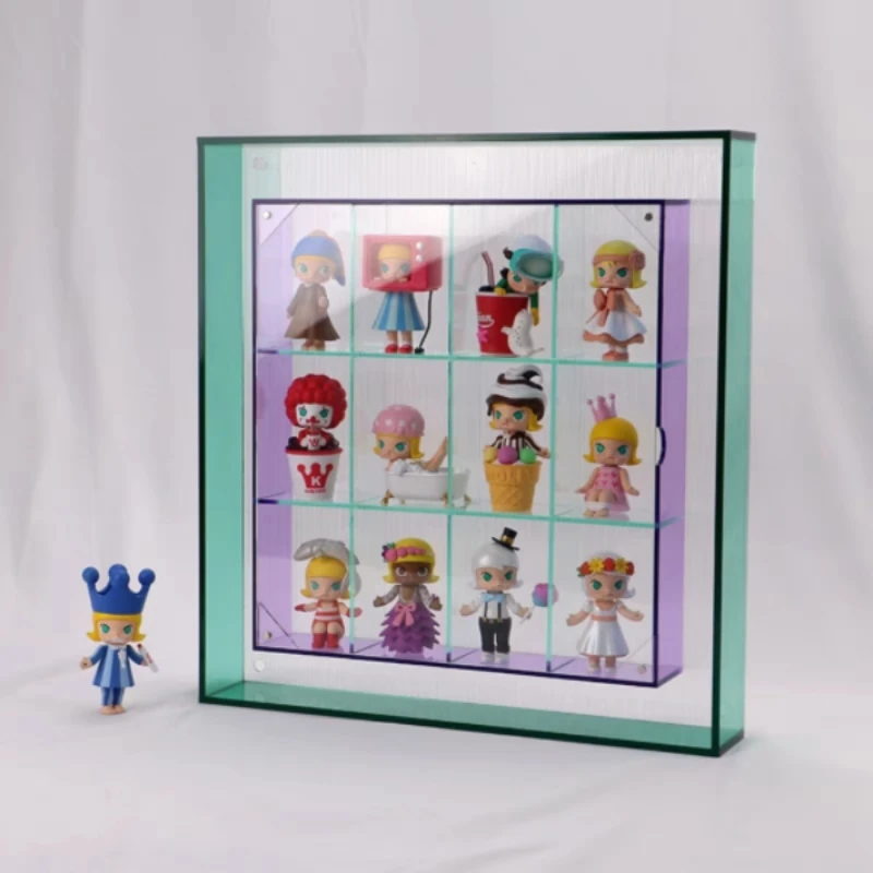 POP MART ブラインドボックス POPMARTブラインドボックス収納ディスプレイラックウォール