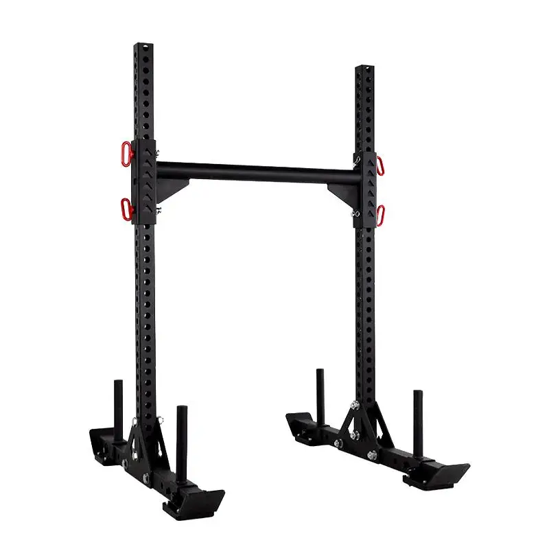 Commercial Functional Solid Steel Gym Squat Rack Weightlifting ...