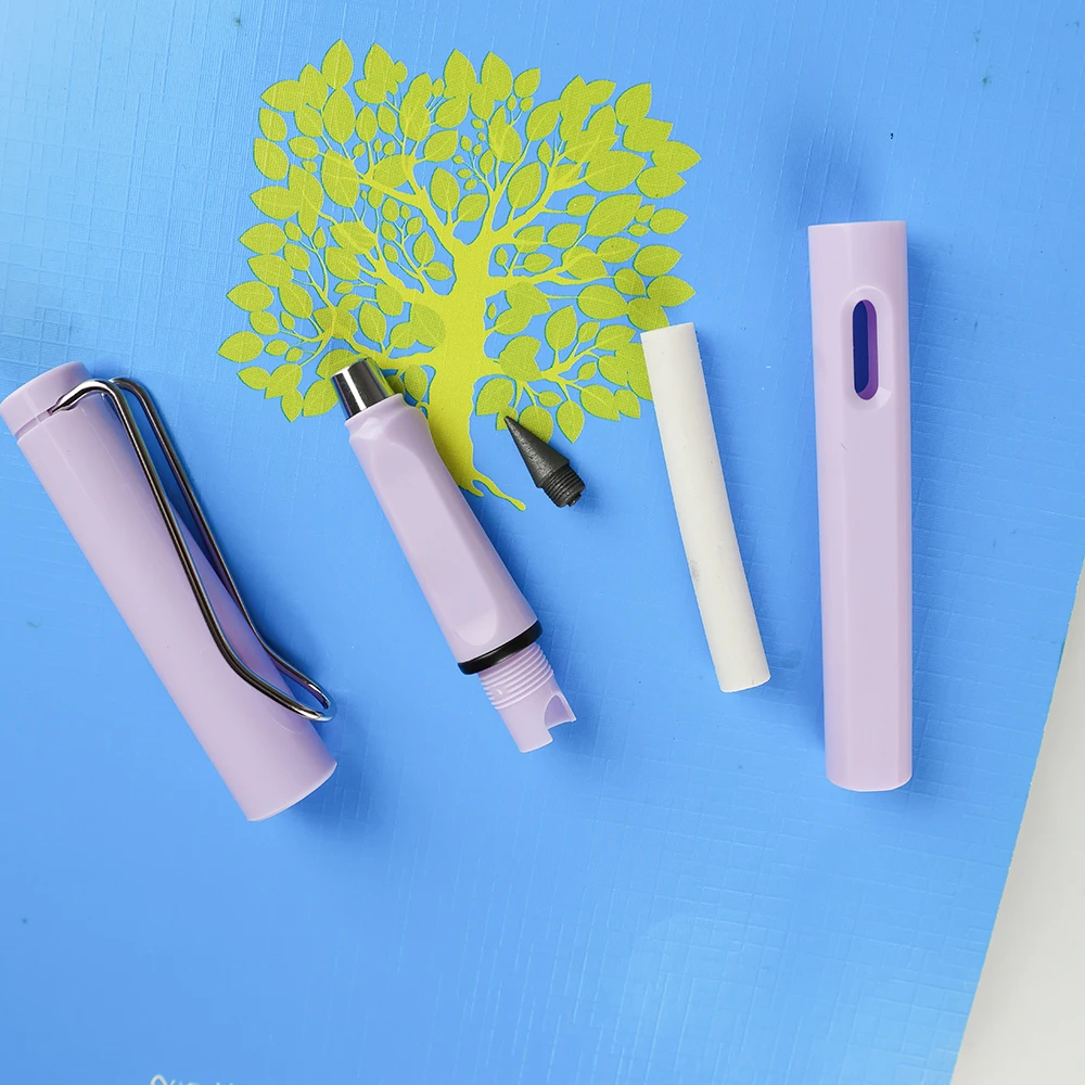 GemFully оптовая продажа 1 доллар многоцветный пластиковый вечный карандаш для