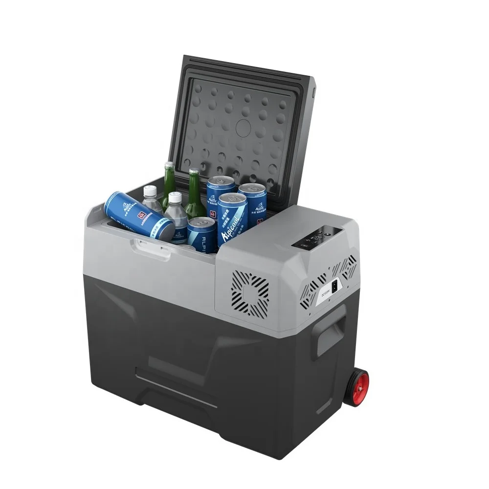 Alpicool Portable 12V DC Compressor Refrigerators and Freezers 30L Electric Cooler 24/240V Camping Car Fridge