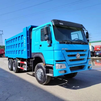 Price China HOWO 6X4 371HP Dumper Lorry Tipper Truck 10wheels Tipping Truck Brand New 30ton Mining Dump Truck