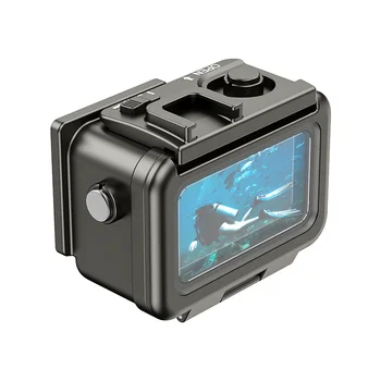 Waterproof Case for Osmo Action4/5pro196FT/60M Underwater Protective Housing Dive Kit Professional Action Camera Dive Glass