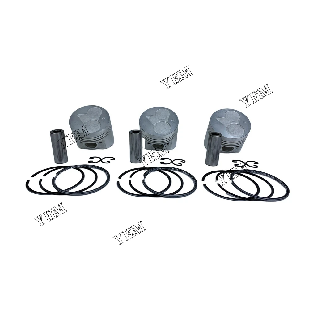 For KUBOTA D722 Cylinder Liner Kit Engine Piston Ring Liner 16851-21112 2