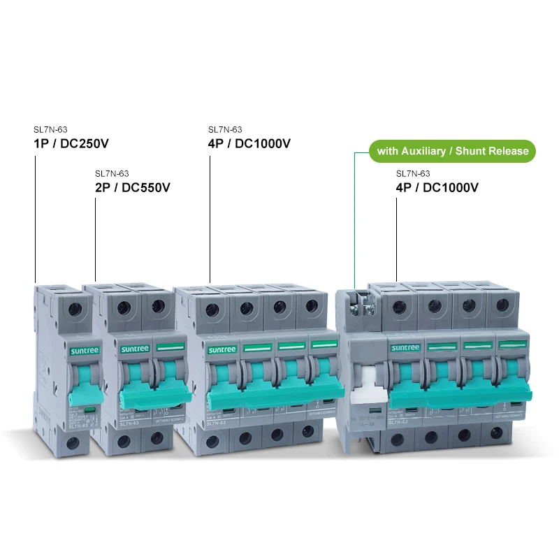 Dc Circuit Breaker for Solar System  Suntree SL7 Series Dc Circuit Breaker Price of a Circuit Breaker
