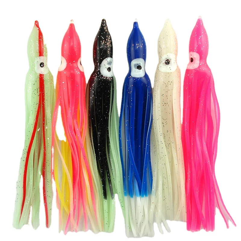 Buy Octopus Squid Skirt Lures Bait Hoochies Saltwater Soft Fishing Lures  Soft Lure Squid Skirts Artificial Bait Lures from Weihai Gallop Outdoor  Products Co., Ltd., China