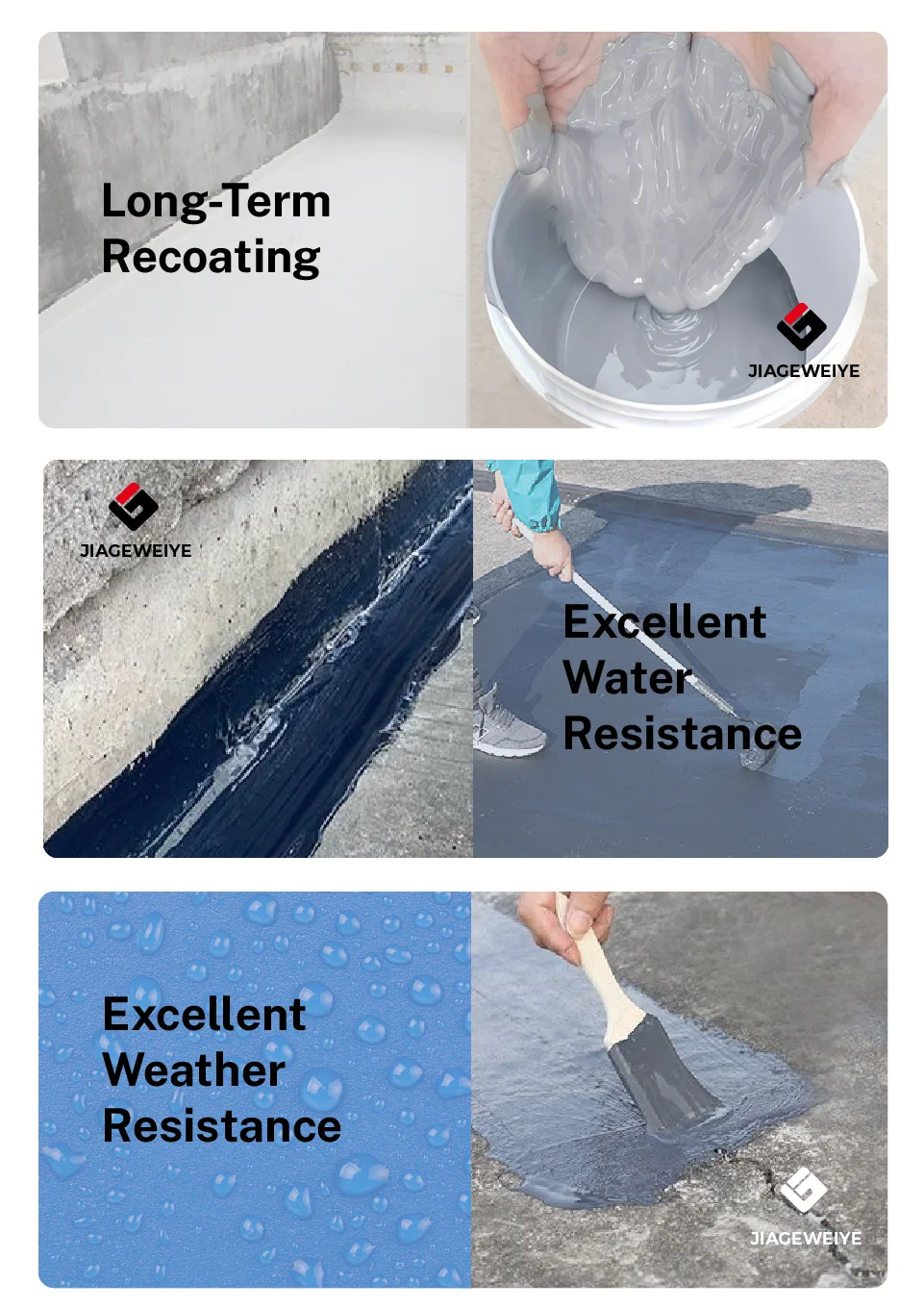Water Based Polyurethane Floor Waterproof Coating Polyurethane