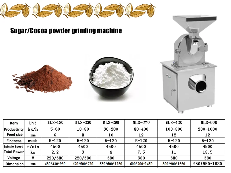 SSS304 Material Automatic Cocoa Beans Winnowing Machine