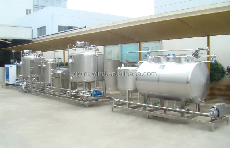 Good Price Automatic Mini Dairy Processing Plant Equipment Auto 100l/h 500l/h Pasteurized Milk Mini Lab Equipments for Sale