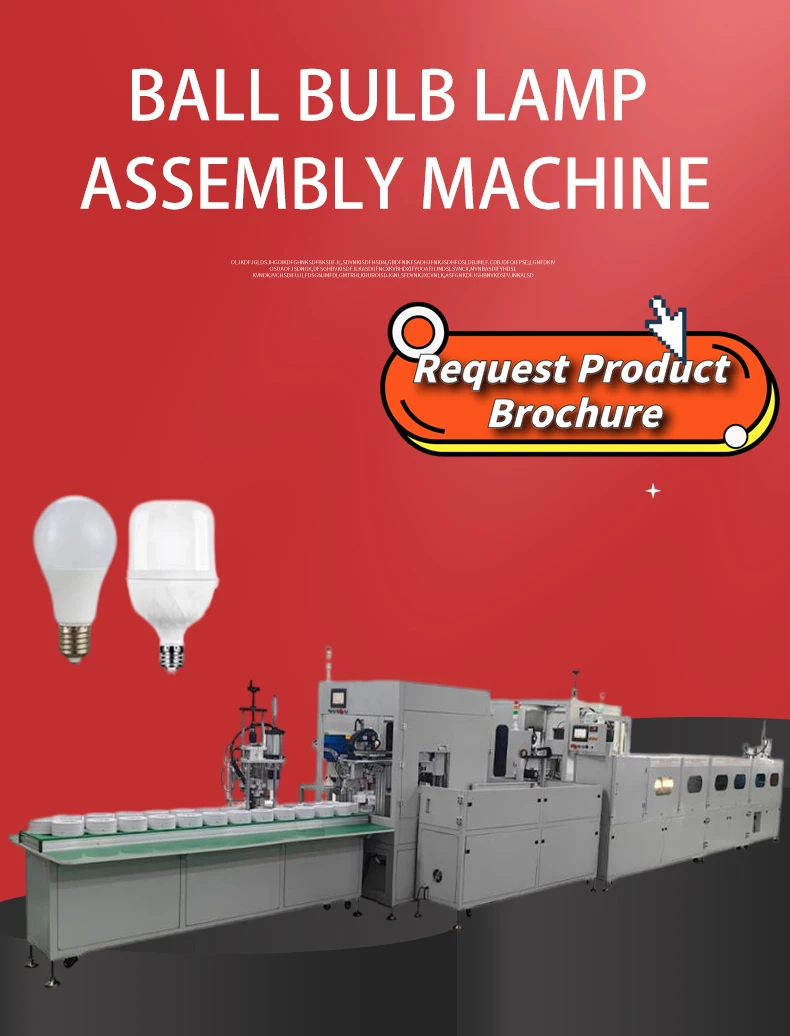 Support Customization Led Bulb Manual Assembly Machine Led Bulb Making Machines Fully Automatic