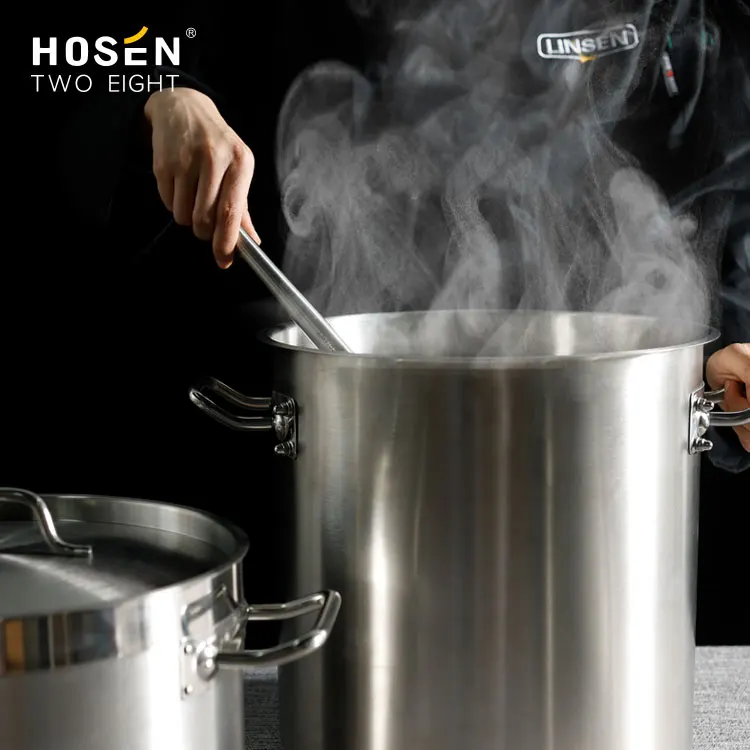Современные кастрюли для посуды из нержавеющей стали Hosen Two Eight Factory