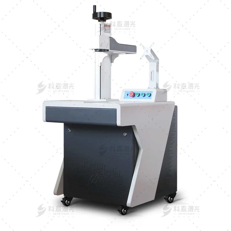 30w Fiber Laser Marking Machine with Conveyor Belt