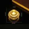 Diamant de cristal de petite taille - lumière chaude