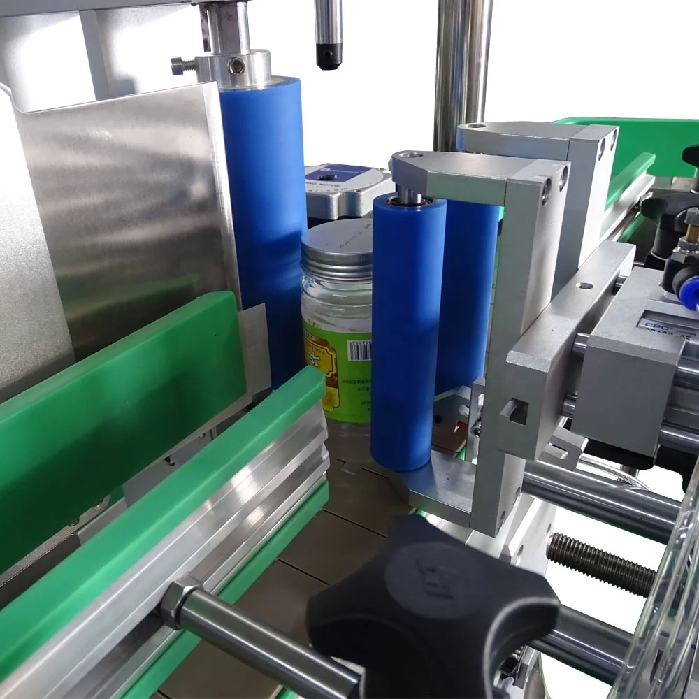 Высококачественная автоматическая машина для маркировки круглых бутылок FK805 печати и