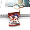 Fermoir mousqueton bonbon rouge