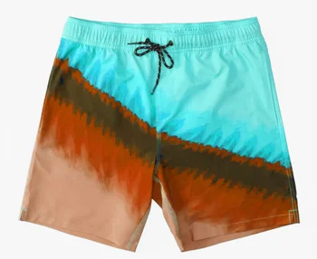 Custom Summer Men Beach Surfing Board shorts Loose Quick Dry Drawstring Sports Swimming Shorts Trunks