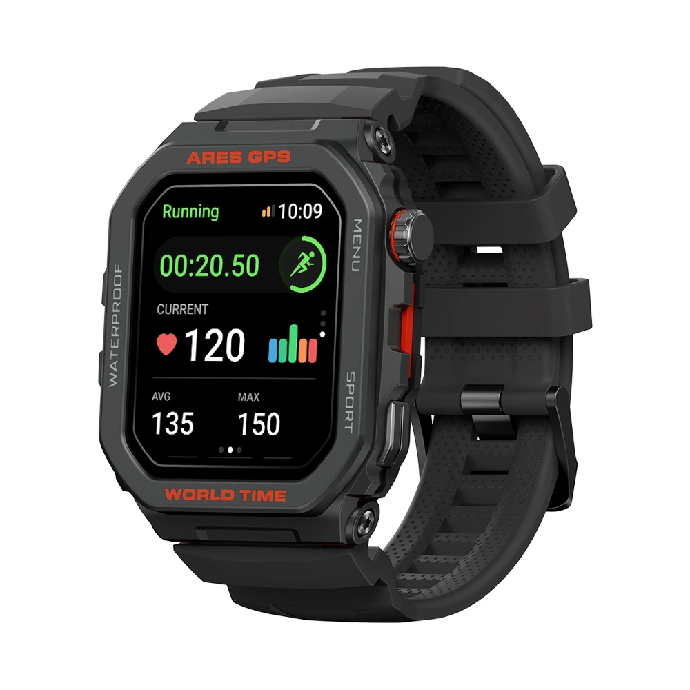 Zeblaze Ares GPS robusto GPS Smart Watch Touch Screen da pollici  380mAh cardiofrequenzimetro da polso Smart Wear