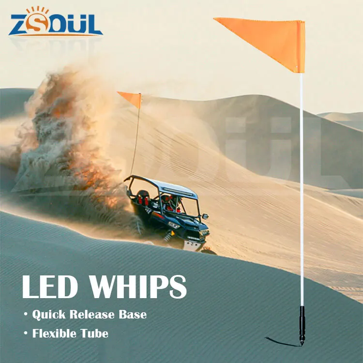 Dune Buggy Whip Lights VEVOR 2PC 5FT Led Whip Lights For UTV ATV 20 Colors Levels, 10 Flash  Patterns, Off-Road Whip For Sand Dune Buggy UTV ATV Polaris Accessories RZR  Jeep VEVOR CA