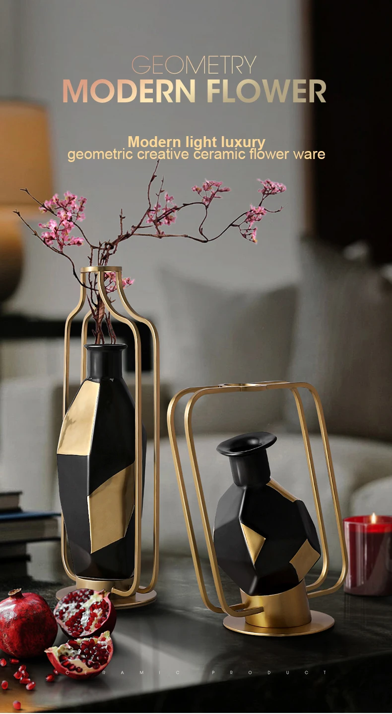 Modern Light Luxury Living Room Coffee Table Decorations Ceramic ...