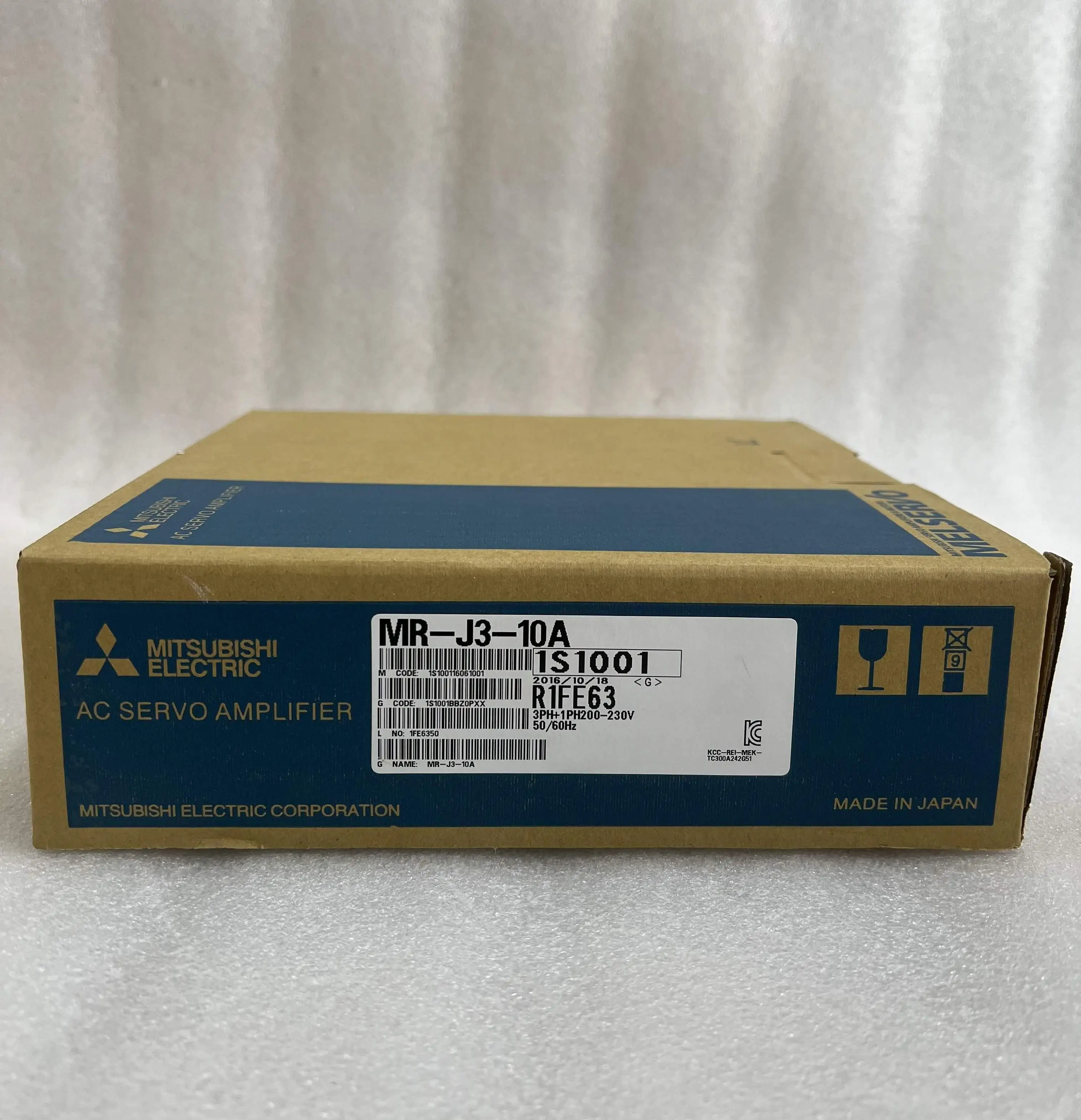 Mitsubishi AC Servo Amplifier MR-J3-10A Mitsubishi AC Servo Amplifier MR-J3-10A