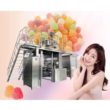 Hala Gelatin Free Nutraceutical Gummies Molding Machine B-12 Vitamin ...