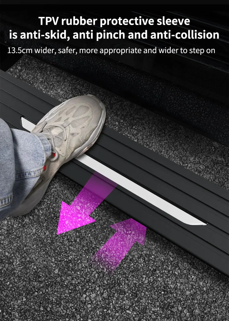 Electric Retractable Running Boards Auto Parts  Electric Side Steps for Land Rover Range Rover Vogue LWB L460 Door Step supplier