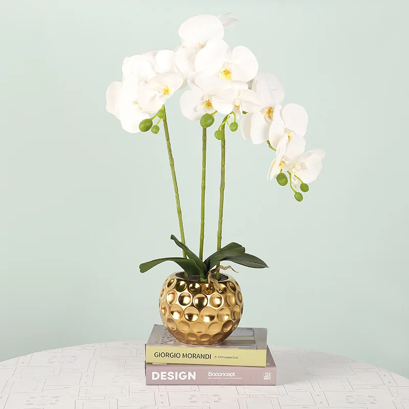 Hochwertige Plastik imitat Orchideen topf Blumen Bonsai Bunte Phalaenopsis Knstliche  Orchidee Dekorativ mit Vase| Alibaba.com