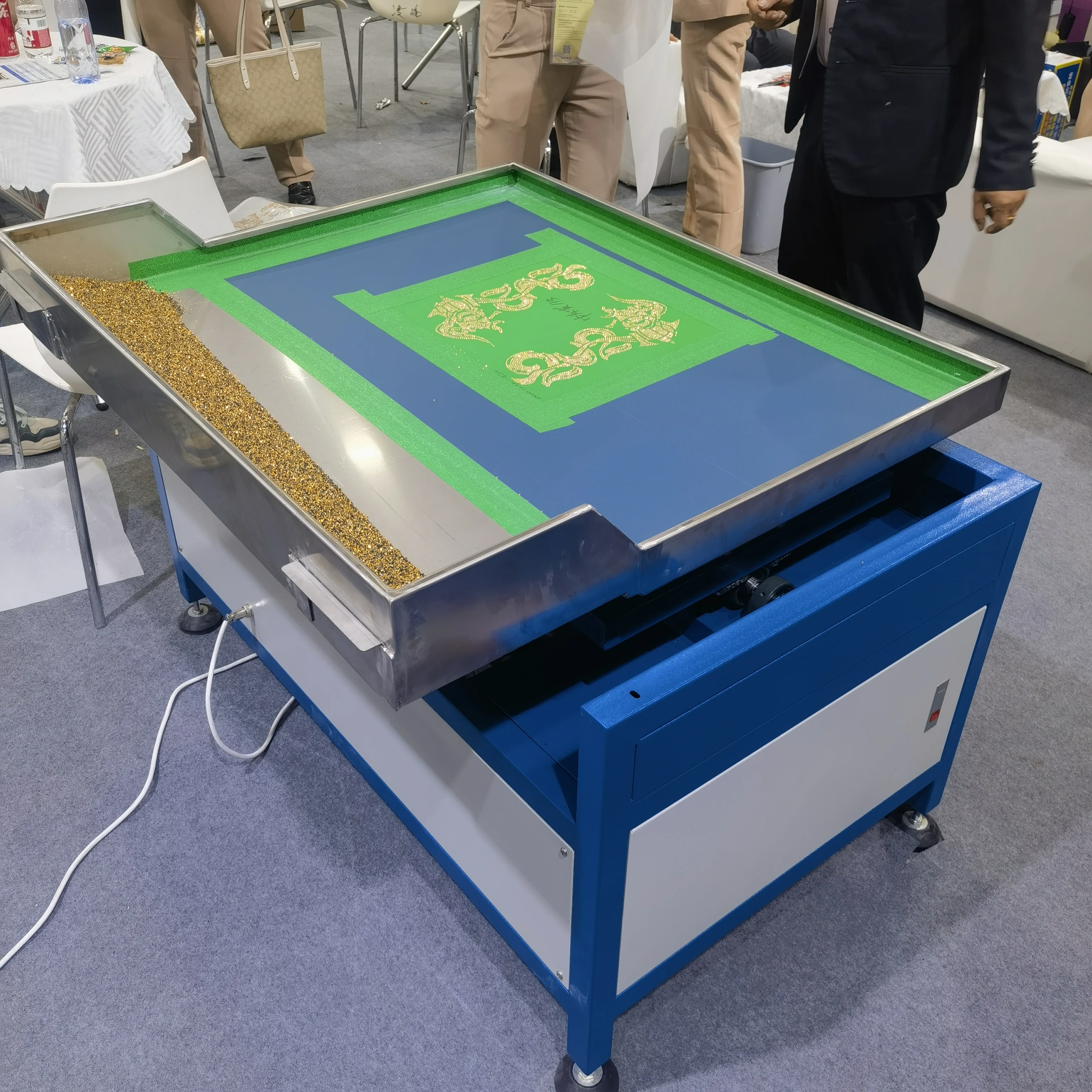 Máquina para aplicar pedrería (hotfix), prensa automática de transferencia térmica sin papel, para impresión en telas largas, bordado, grabado de levas y maquinaria de grabado