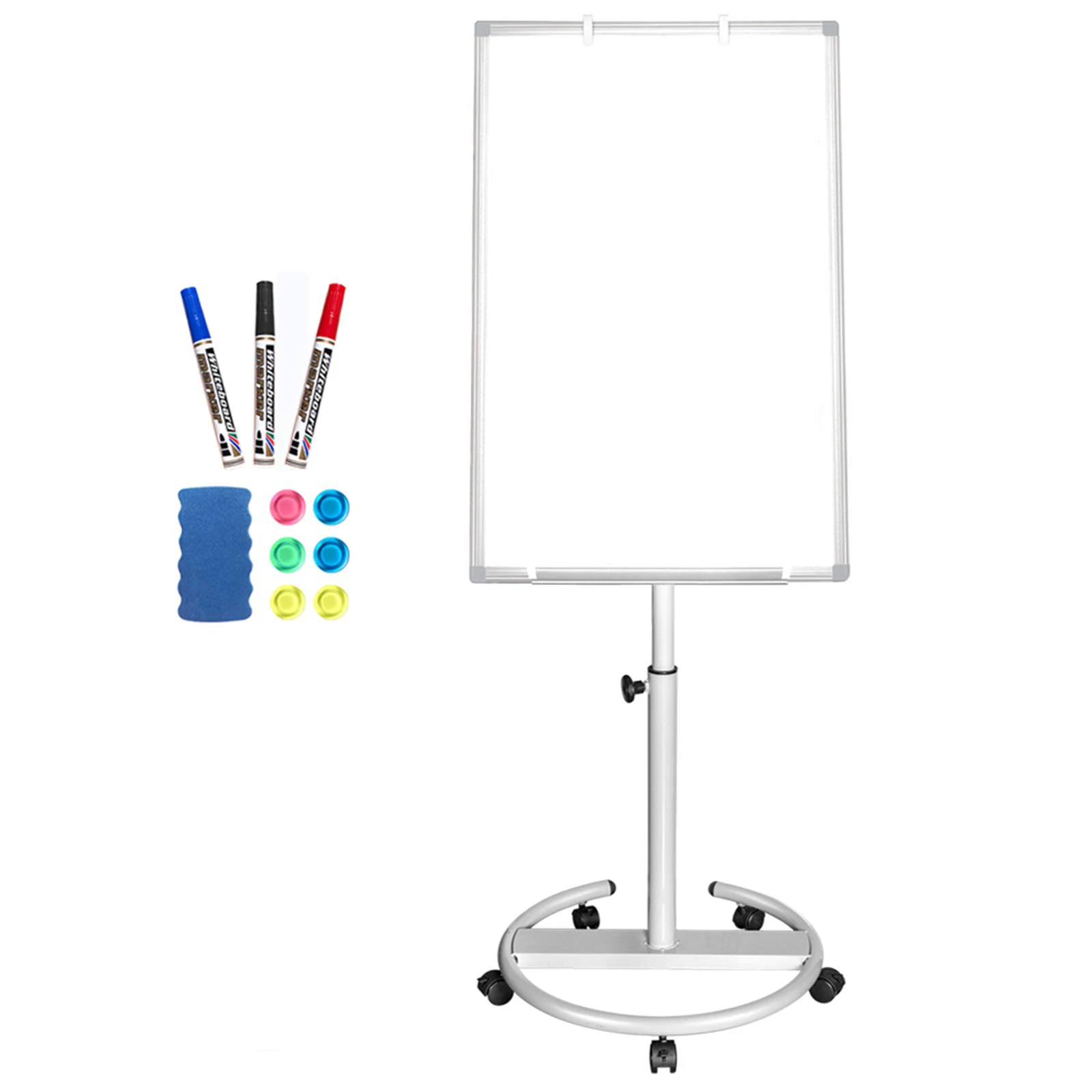 Vcw Foldable Movable 70x100 Flip Chart Paper Board Aluminum Whiteboard Flipchart Board 8081