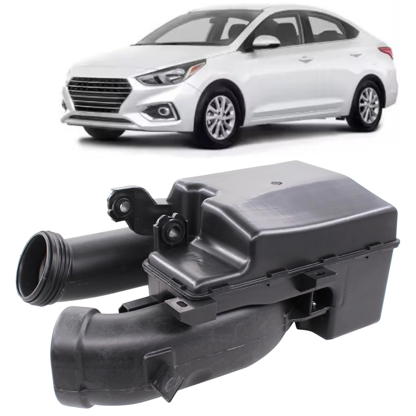 Car Air Intake Resonator Duct for hyundai accent 2018 2019