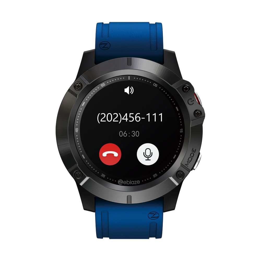 
 Смарт-часы Zeblaze VIBE 6 мужские, IP67, с пульсометром и тонометром  