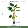มอนสเตอร่าทรงสลิมสีเขียว ขนาด 170 ซม.