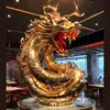 Escultura de animales de fibra de vidrio