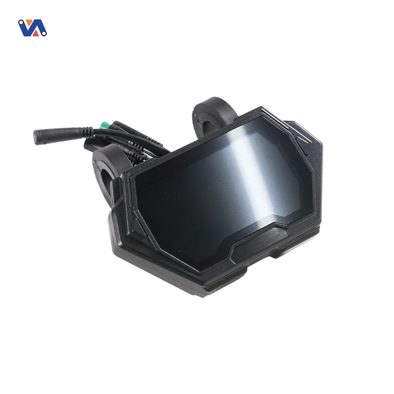 Painéal Úr Kukirin G2 Pro 6 Pin-C Leagan(TFM13-FEIMI-4) do Scootáilreachtaí Leictreonacha LCD Taispeáint Aicmeadaíochtaí do Scootairí Bhuailte