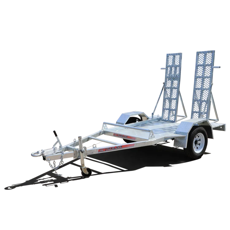 EVERUN гидравлический Фермерский грузовик дорожный Лодочный Прицеп миниатюрный прицеп Автоприцеп