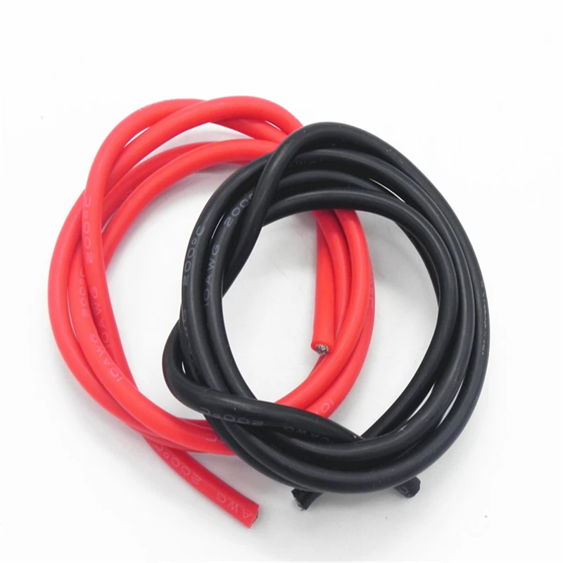 Silikonkabel 26 AWG 50 Meter – Flexibel, Hitzebeständig Bis 200°C, Schwarz