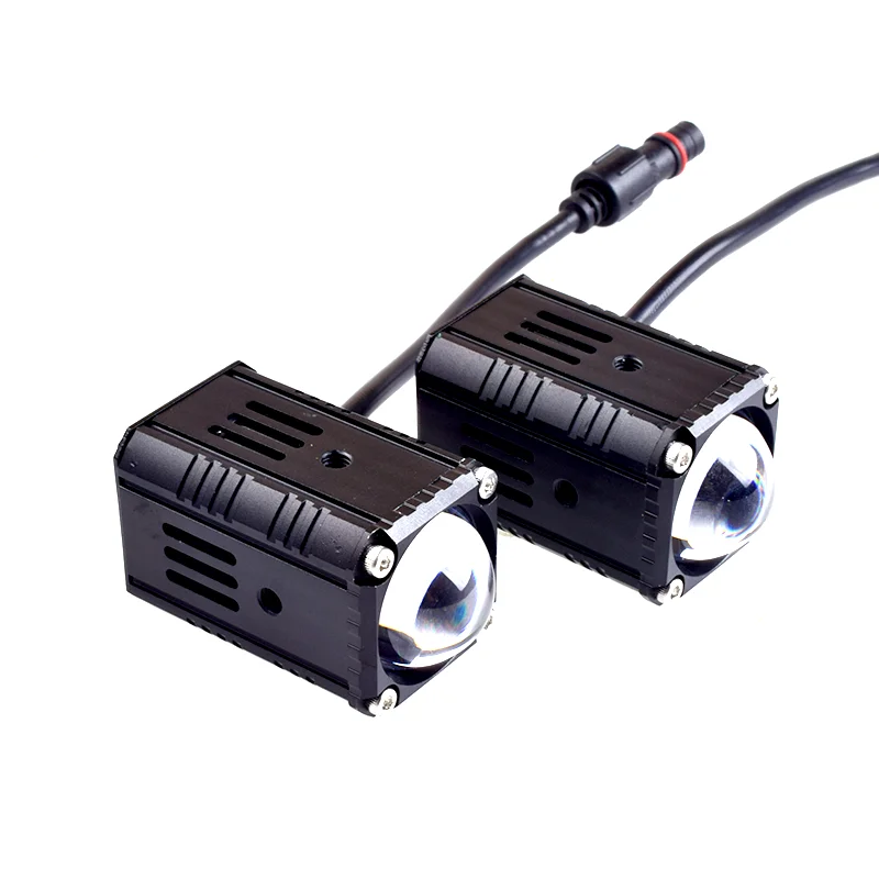 Senlo X1 Plus Motorcycle Lighting System Accessories Led Auxiliary Light h with Igh Low Beam Dual Color Mini Driving Light