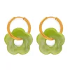 MYTXF107-light green earrings