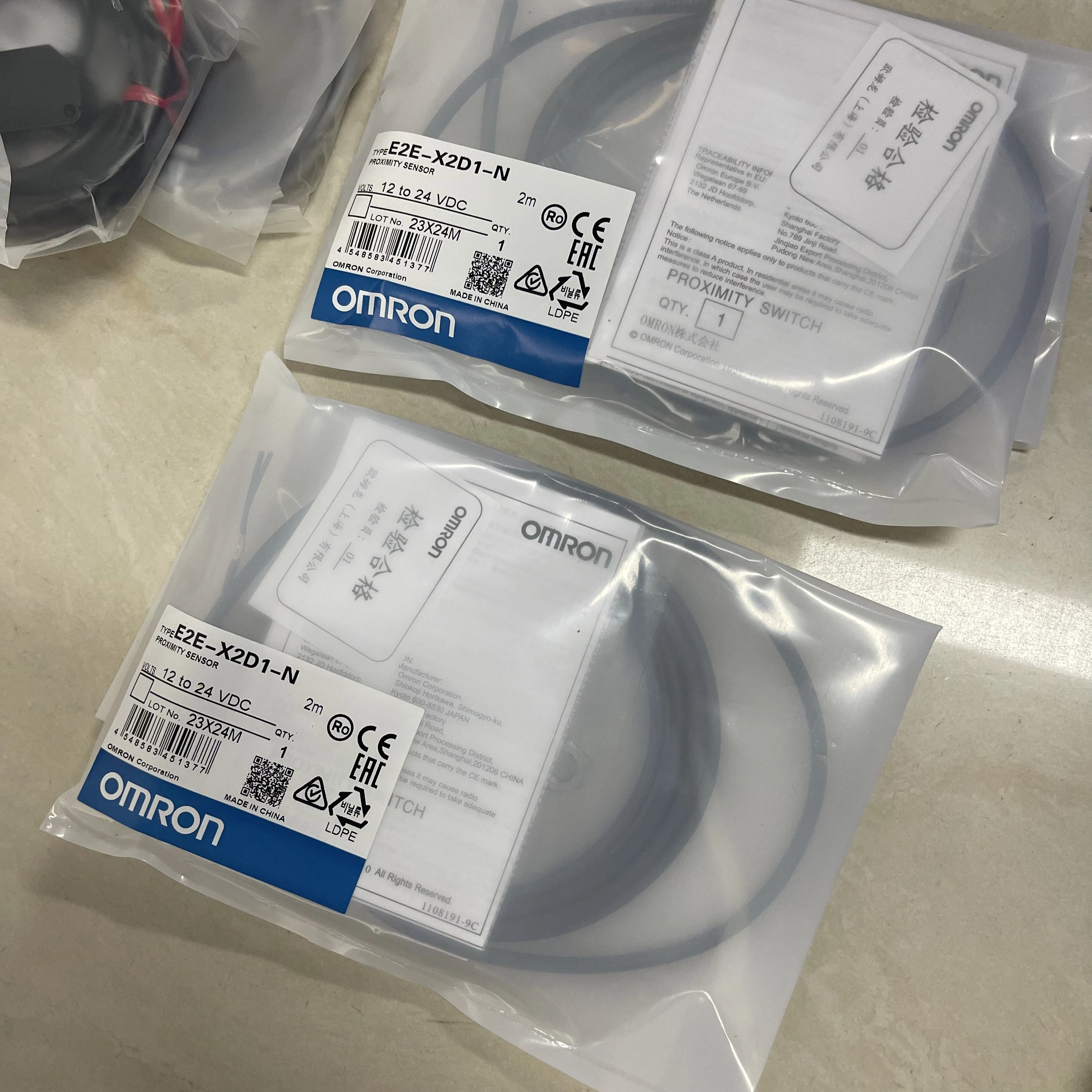 Omron Proximity Switch E2E-X2D1-N