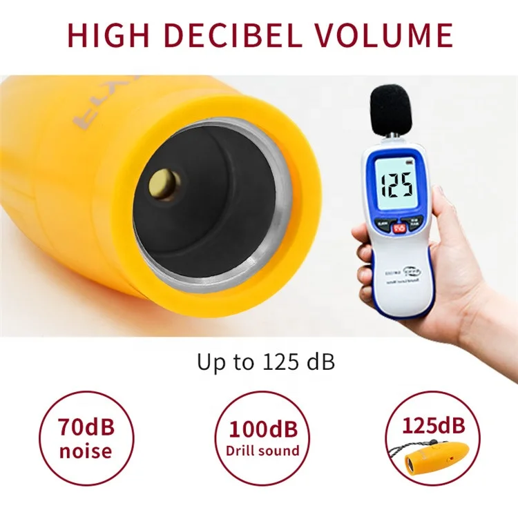 Electronic Whistle With Lanyard Handheld 3 Tone High Volume Loudest Electronic Whistles for Pet Training