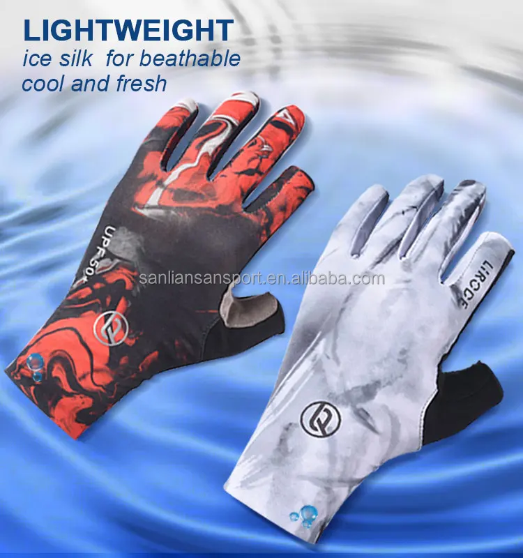 Outdoor Fishing Supplies Fishing Glove Sweatwicking Breathable Non