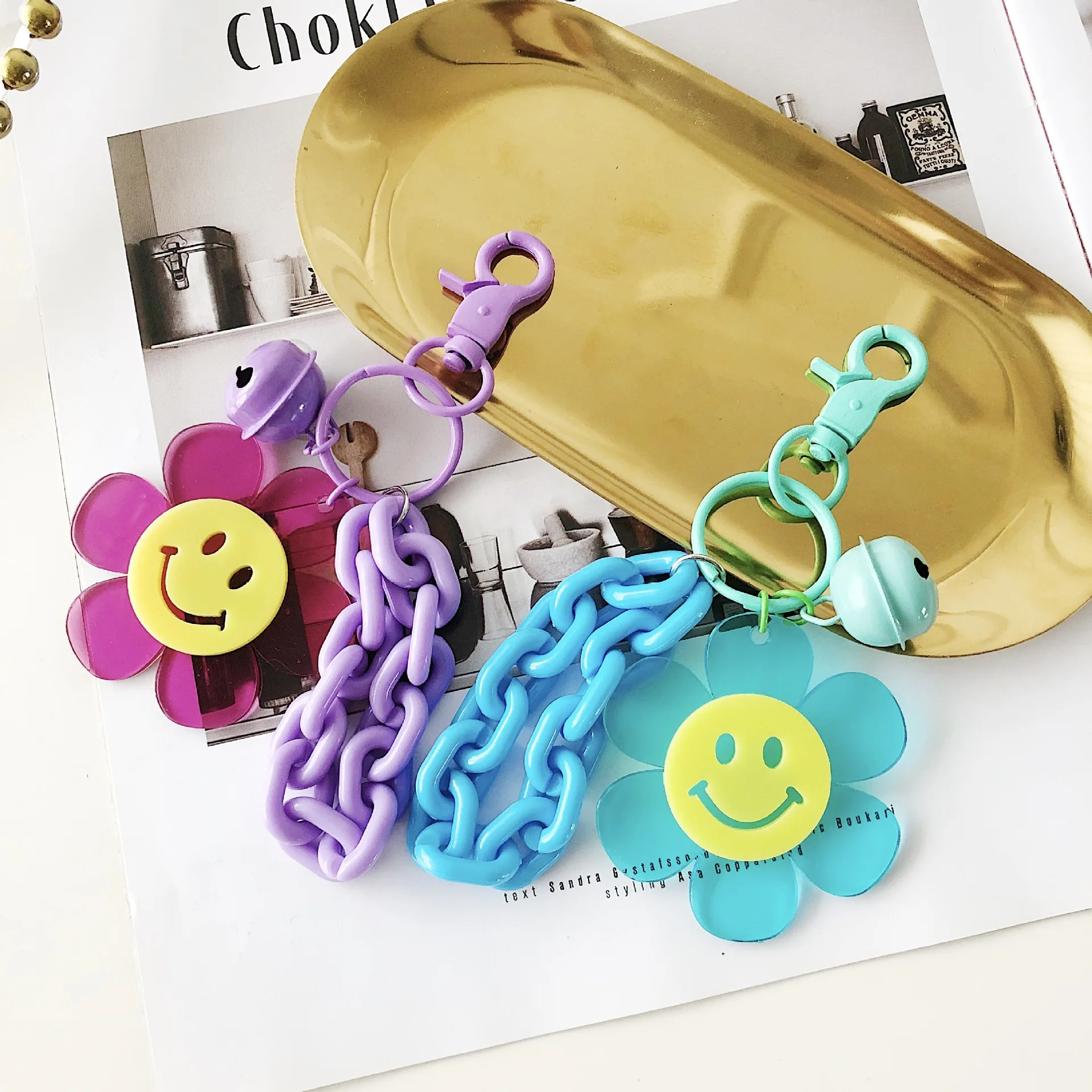 Yiyi Wholesales Cute Sunflower Smiley 