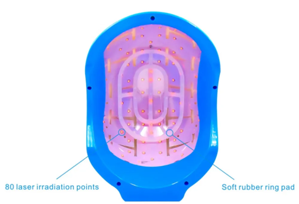 272 диодных лазерных колпачков для роста волос восстановления лазерная колпачок лечения