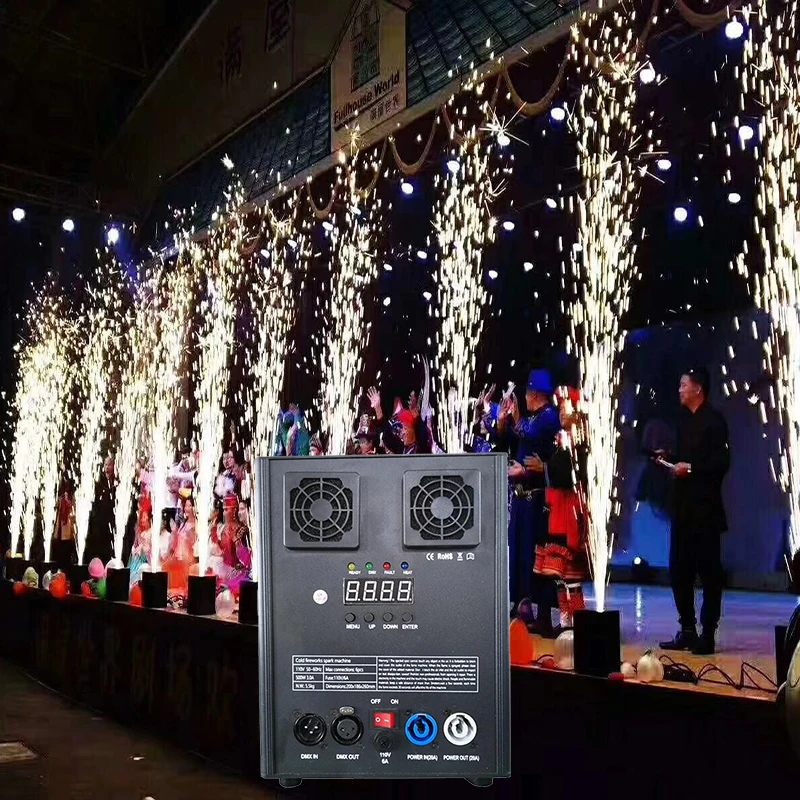 600W Cold Fire Spark Machine - Perfect for Disco & Parties