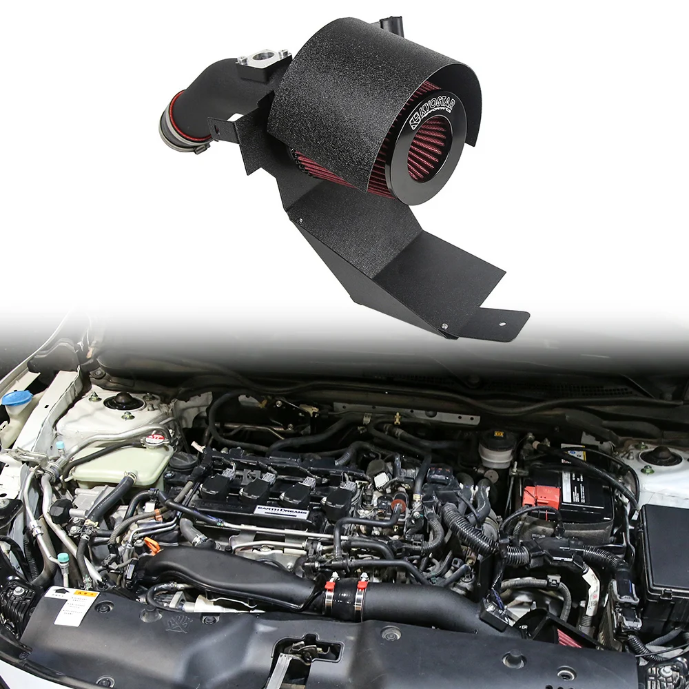Kyostar For 2016-2021 Honda Civic 10TH Gen 1.5L I4 Turbo Intake Civic FC / FK Cold Air Intake System