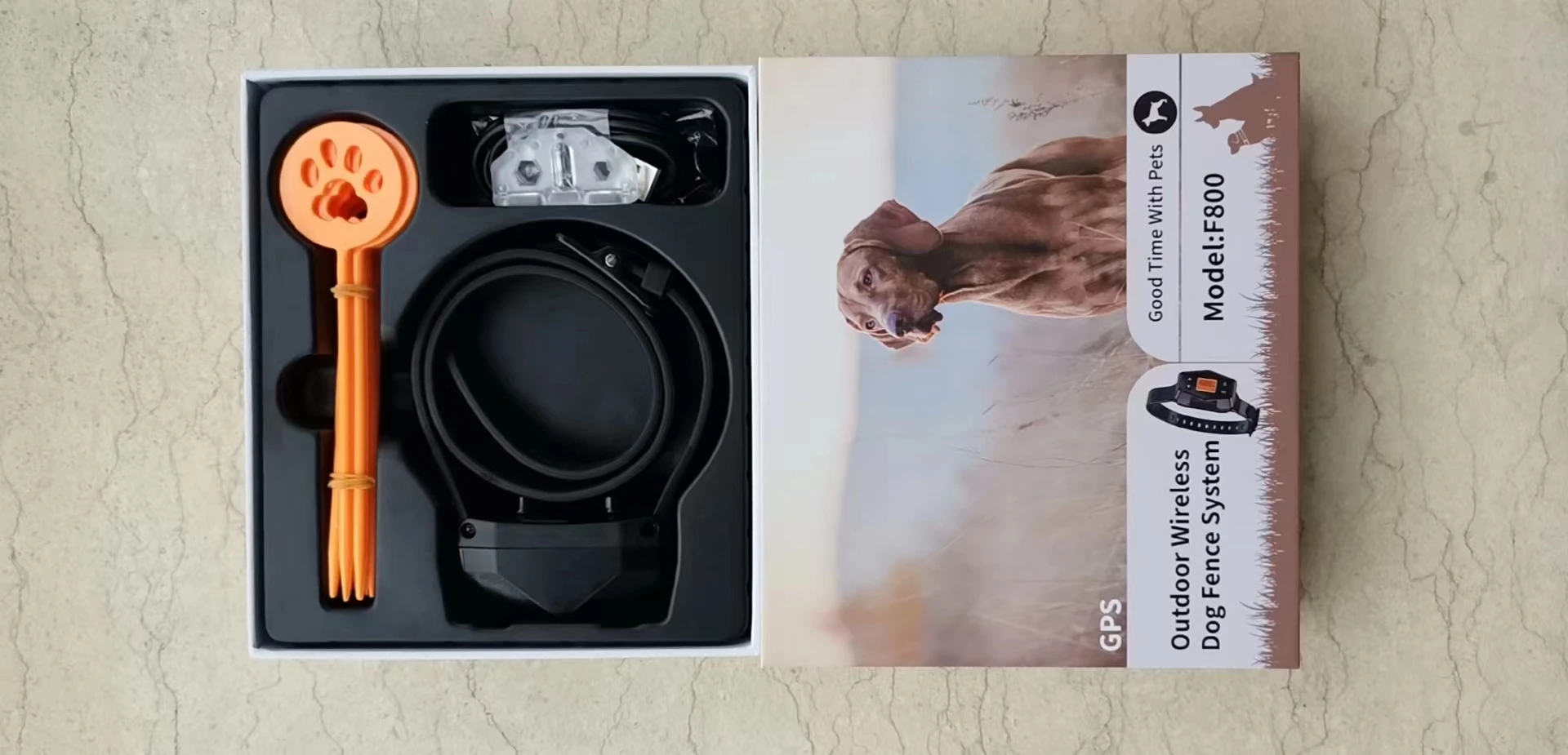 F800 Gps Black Fence Collar Shock Electric Wireless Pet Fence For Dogs Buy Dog Containment