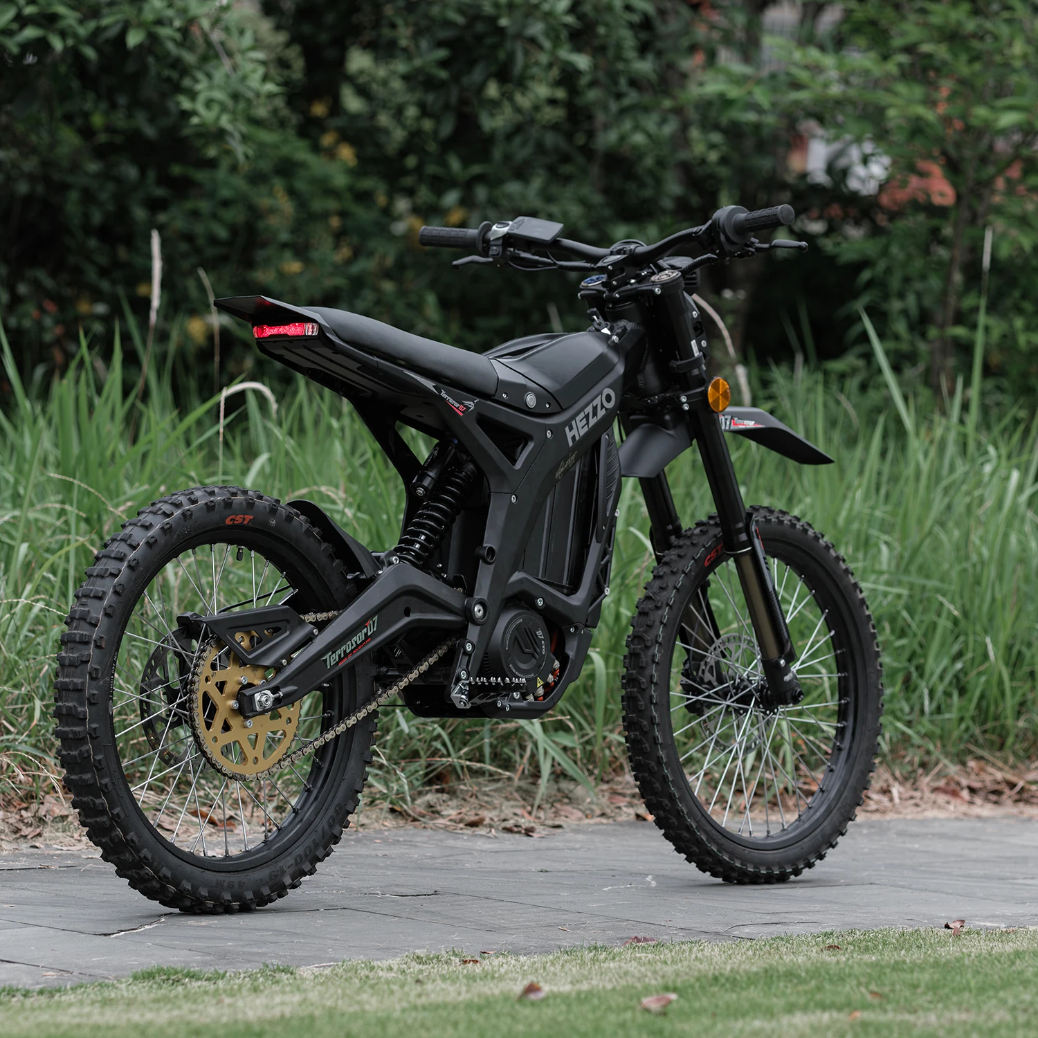 HEZZO D6 72V 13000W Mid-Drive Electric Dirt Bike, 400Nm Torque