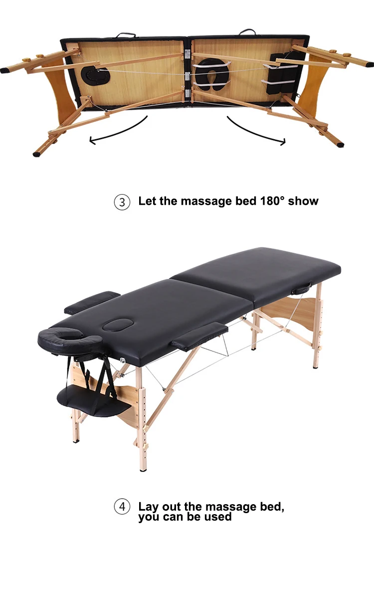 Factory Wholesale Cheap Wooden Foldable Massage Bed Portable Beauty Massage Table Buy Factory 8634