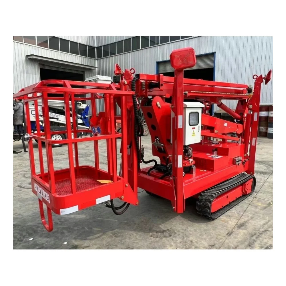 Ce Approved 10-53m Arborist Track Spider Lift for Tree Trimming